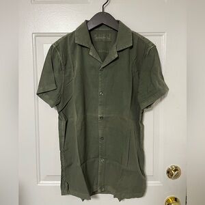 Abercrombie camp collar shirt